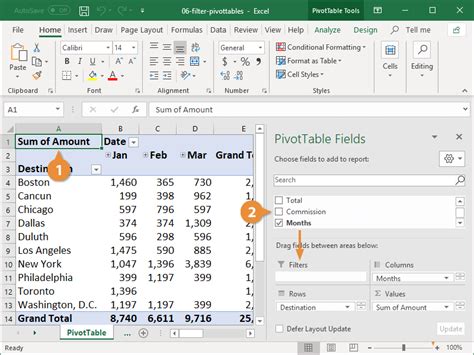   50|Filter data in a range or table